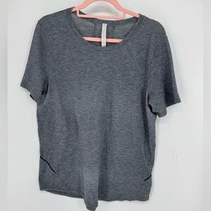 Lululemon Athletica Women Long Distance Short Sleeve Size 10